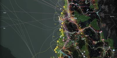 Mapa da Albânia mapa 3d