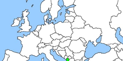 Mapa da Albânia mapa de localização